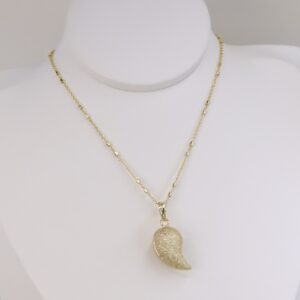 Lant cu pandativ placat cu aur 14K Model LX564 – 45 cm