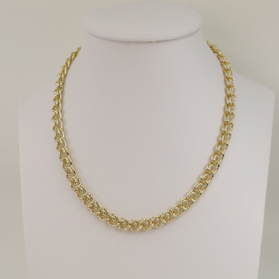 Lant cu pandativ placat cu aur 14K Model LL009 – 50 cm