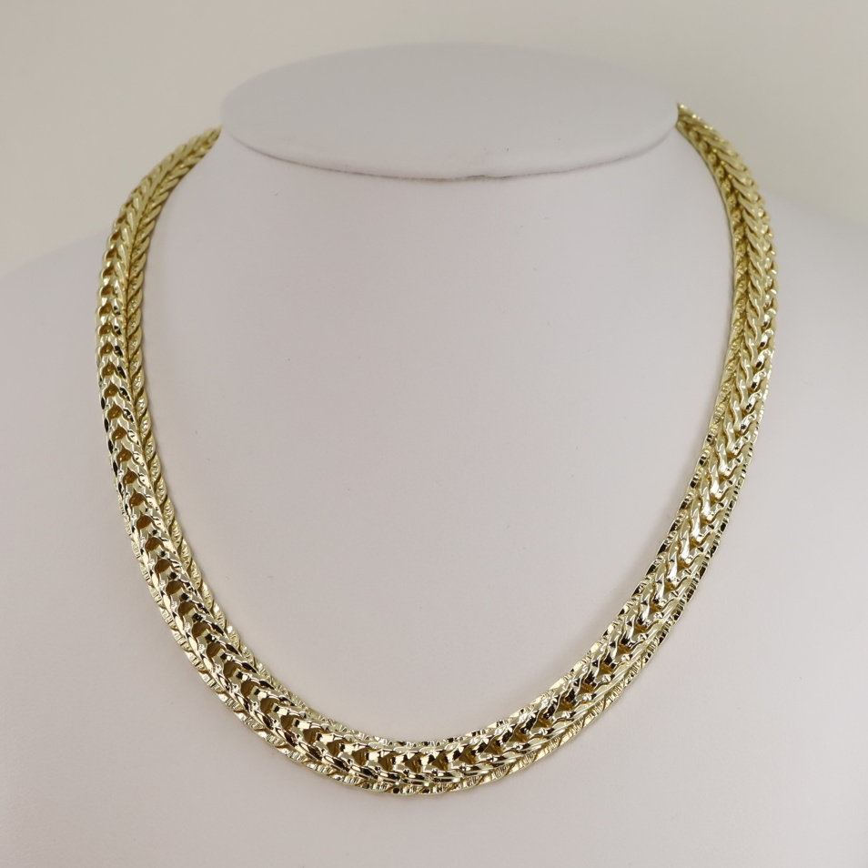 Lant placat cu aur 14K Model LL026 – 60 cm