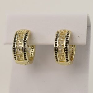 Cercei placati cu aur 14K model CH070 - 1,4 cm