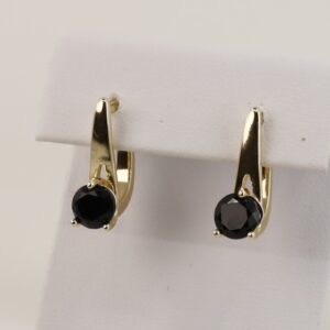 Cercei placati cu aur 14K model CH073 - 1,4 cm