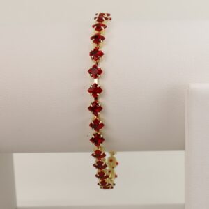 Bratara placata cu aur 14K model BH566 - 19 cm