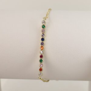 Bratara placata cu aur 14K model BH562 - reglabila