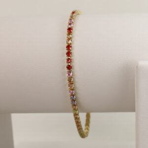 Bratara placata cu aur 14K model BH577 - 19 cm