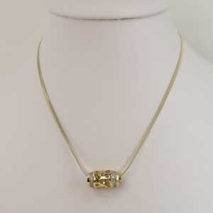 Lant cu pandativ placat cu aur 14K Model LL091  – 50 cm