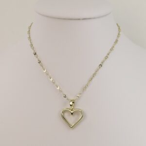 Lant cu pandativ placat cu aur 14K Model LL096  – 45 cm