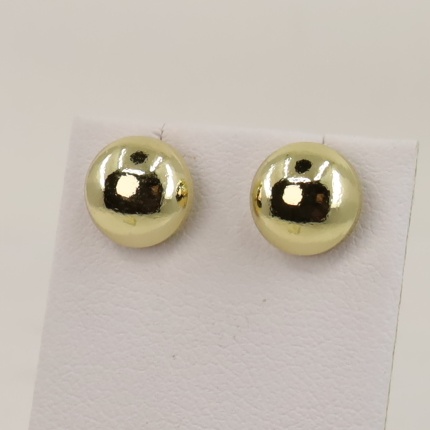 Cercei placati cu aur 14K model CH227 - 0,4 cm