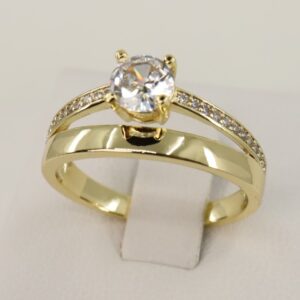 Inel placat cu aur 14K Model NE050
