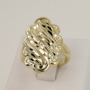 Inel placat cu aur 14K Model NX043