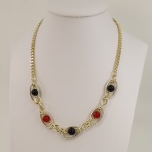 Lant colier placat cu aur 14K Model LL283 – 45 cm