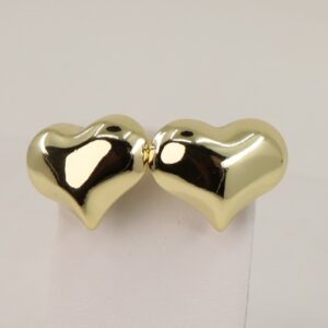 Cercei placati cu aur 14K model CJ189 - 1,4 cm