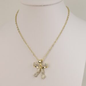 Lant cu pandativ placat cu aur 14K Model LL311 – 45 cm