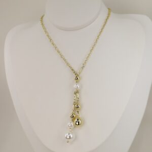 Lant colier placat cu aur 14K Model LL324 – 45 cm