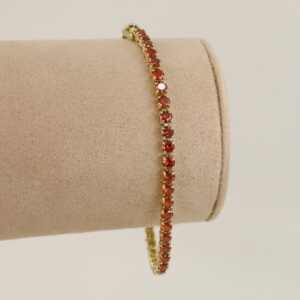 Bratara placata cu aur 14K model BB269 - 19 cm