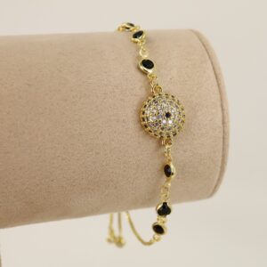 Bratara placata cu aur 14K model BB435 - reglabila