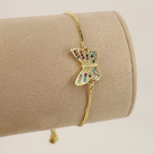 Bratara placata cu aur 14K model BB423 - reglabila