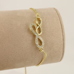 Bratara placata cu aur 14K model BB424 - reglabila