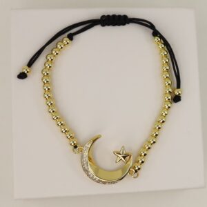 Bratara placata cu aur 14K model BB407 - reglabila