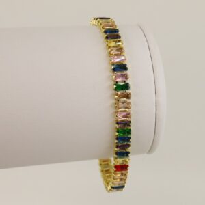 Bratara placata cu aur 14K model BB419 - 19 cm