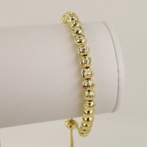 Bratara placata cu aur 14K model BB401 - reglabila