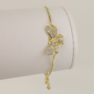 Bratara placata cu aur 14K model BB416 - reglabila