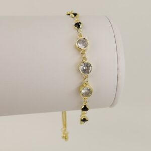 Bratara placata cu aur 14K model BB405 - reglabila