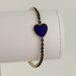 Bratara placata cu aur 14K model BB438 - 19 cm