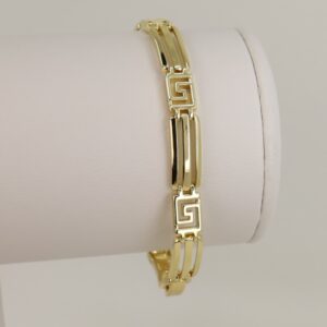 Bratara placata cu aur 14K model BB514 - 19 cm