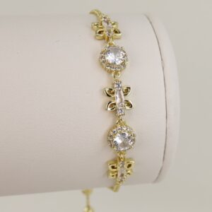 Bratara placata cu aur 14K model BB518 - reglabila