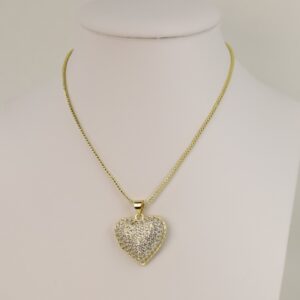 Lant cu pandativ placat cu aur 14K Model LL383 – 50 cm