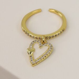 Inel placat cu aur 14K Model NX153