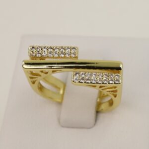 Inel placat cu aur 14K Model NX183