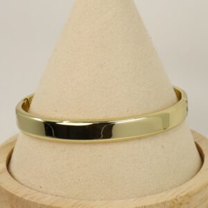 Bratara placata cu aur 14K model BB463 - diametru 6,3 cm