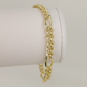 Bratara placata cu aur 14K model BB475 - 19 cm