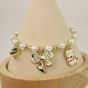 Bratara placata cu aur 14K model BB456 - reglabila