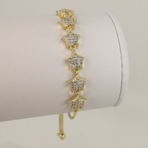 Bratara placata cu aur 14K model BB460 - reglabila