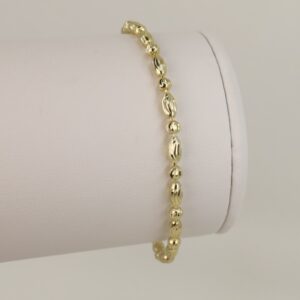 Bratara placata cu aur 14K model BB455 - 19 cm