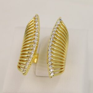 Inel placat cu aur 14K Model NX233