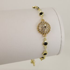 Bratara placata cu aur 14K model BB489 - reglabila