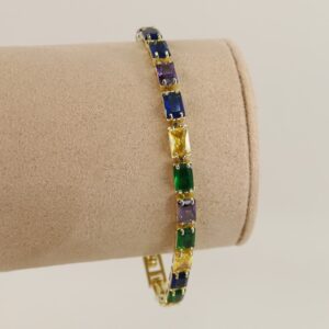 Bratara placata cu aur 14K model BB623 - 19 cm