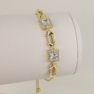 Bratara placata cu aur 14K model BB565 - reglabila