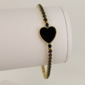 Bratara placata cu aur 14K model BB562 - 19 cm