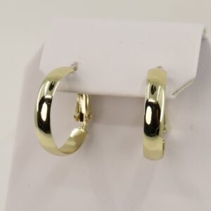 Cercei placati cu aur model CC059 - dimensiune 1,6 cm