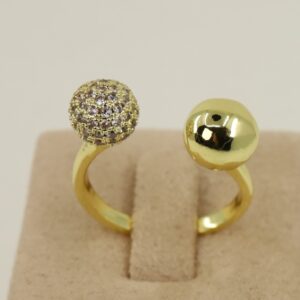 Inel placat cu aur 14K Model NX295