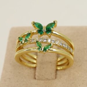 Inel placat cu aur 14K Model NX289