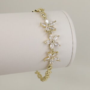 Bratara placata cu aur 14K BB701 - dimensiune 19 cm