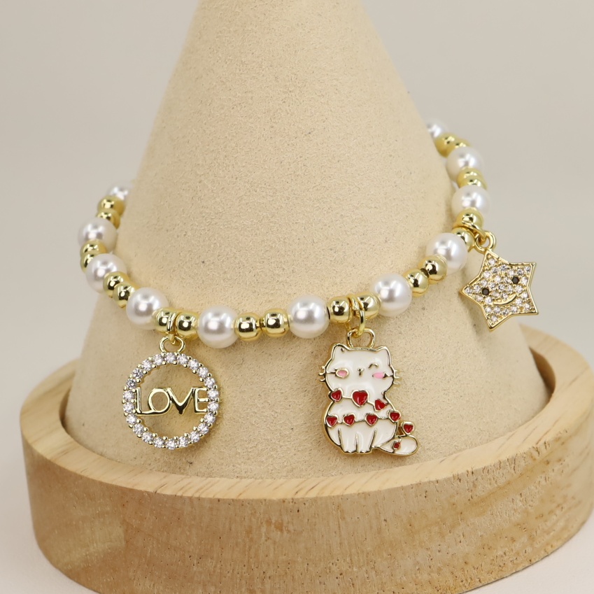 Bratara placata cu aur 14K model BB693 - reglabila