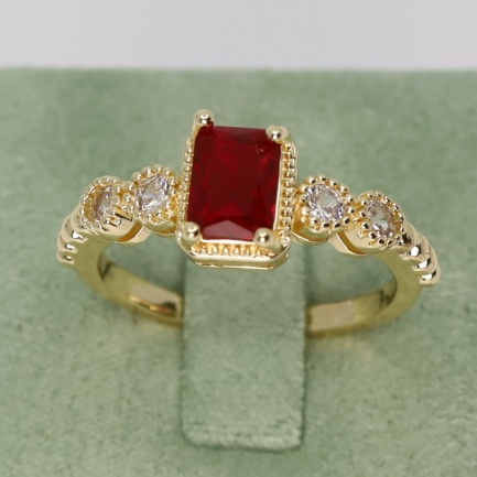 Inel placat cu aur 14K Model NX318
