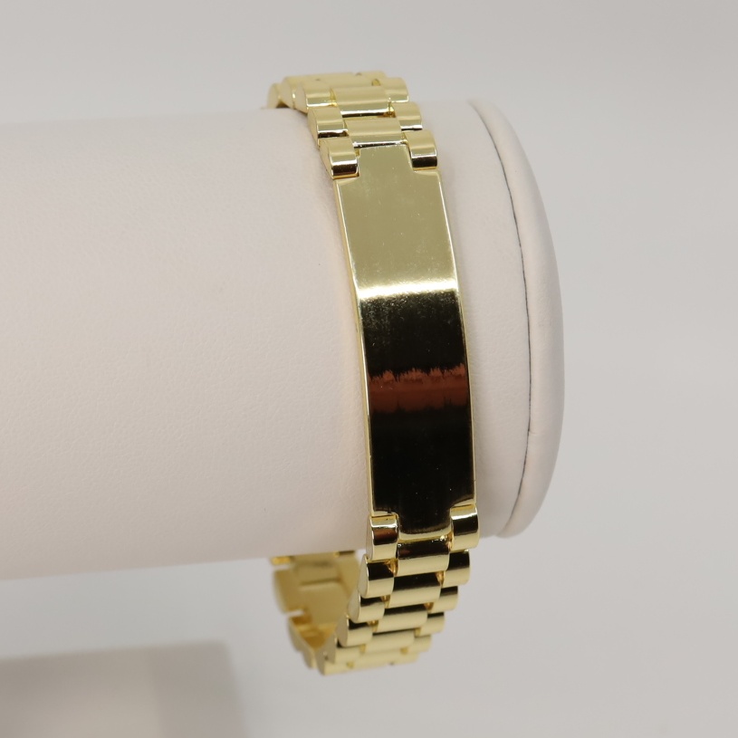 Bratara placata cu aur 14K BB764 - dimensiune 19 cm