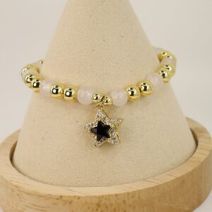 Bratara placata cu aur 14K model BB382 - reglabila